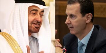 الأول من نوعه منذ عشر سنوات.. ولي عهد أبوظبي يتلقى إتصالا هاتفيا من الرئيس السوري