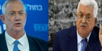 غانتس للرئيس عباس خلال لقاء رام الله: أريد أن أكون رابين الجديد وأنا أؤمن بحل الدولتين لكن في هذه الحكومة هناك قيود