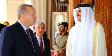قبل توجهه لقطر.. أردوغان: نعمل على تطوير علاقاتنا مع كافة دول الخليج والمشاريع التي ينفذها الأتراك بالدوحة بلغت 15 مليار دولار