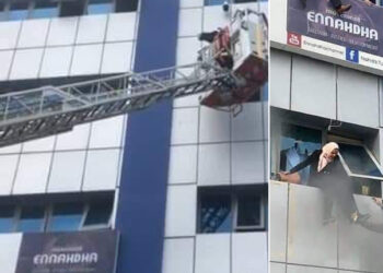 محمد القوماني : شخص قام بحرق نفسه في مقر النهضة بمونبليزير تسبب في اشتعال النيران