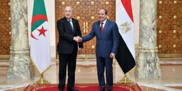 السيسي وتبون يبحثان تطورات الأوضاع في ليبيا