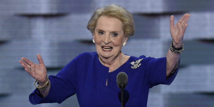 وفاة مادلين أولبرايت وزيرة الخارجية الأميركية السابقة