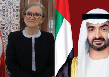 رئيسة الحكومة نجلاء بودن تتحادث هاتفيا مع ولي عهد أبوظبي وتثمن عودة الحركية الإقتصادية والإستثمارية بين تونس ودولة الإمارات
