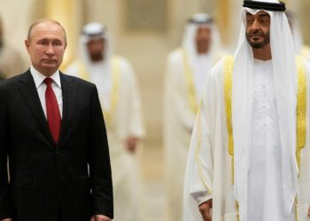 بوتين وولي عهد أبو ظبي يؤكدان مواصلة التنسيق للحفاظ على إستقرار سوق الطاقة العالمية .. ومحمد بن زايد  يؤيد “الحل السلمي” للأزمة الروسية الأوكرانية