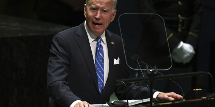 بايدن يشن هجومًا حادًا على روسيا بسبب “التعبئة” ويتهم بوتين بإنتهاك النظام العالمي “بوقاحة” ويدعم إصلاح الأمم المتحدة