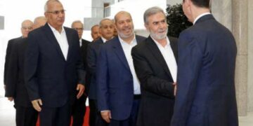 زيارة وفد حماس الى سورية شكلت حدثا كبيرا بالشكل والمضمون في ظل ترحيب الرئيس الأسد