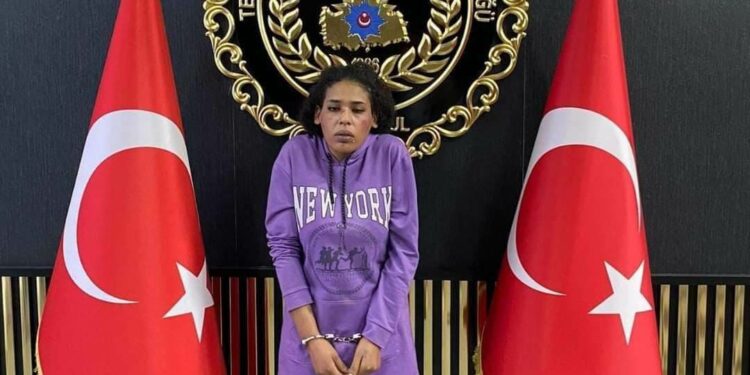 إمرأة سورية مشتبه بها في تفجيرات اسطنبول