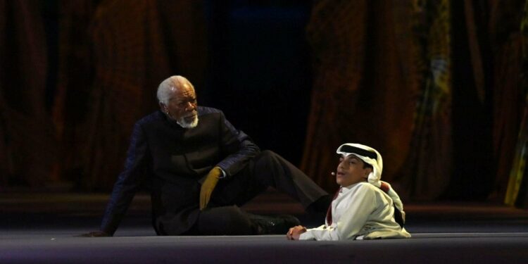 حفل إفتتاح مبهر لمونديال قطر على استاد البيت بحضور قادة العالم