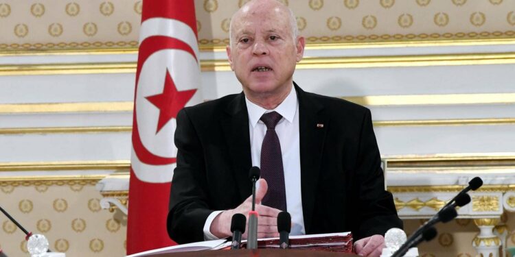 قيس سعيد يعرض موقف تونس من الإصلاحات مع عضو بالأمن القومي الأمريكي