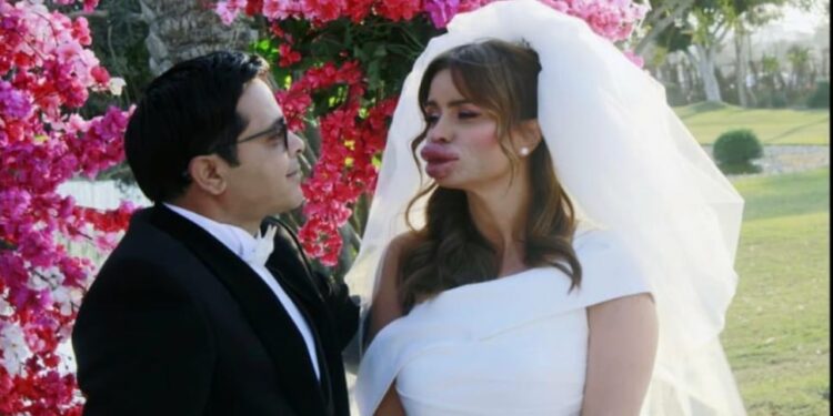 نور اللبنانية تصدم الجمهور بملامحها في فيلم محمد هنيدي الجديد