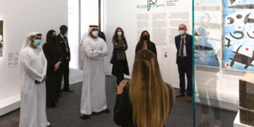 اللوفر أبوظبي يمدد معرض ” فن الحين ” إلى 19 مارس