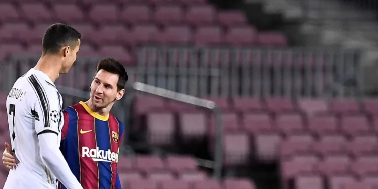 ميسي يطارد 3 أرقام قياسية لرونالدو في دوري أبطال أوروبا