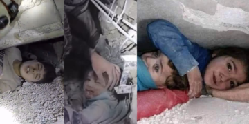 مولود تحت الأنقاض وطفلة تحتضن شقيقها لمدة 36 ساعة ..مشاهد إنسانية هزت القلوب من زلزال سوريا
