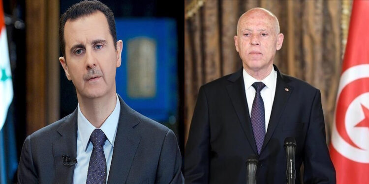 إعادة للعلاقات الدبلوماسية بين تونس وسوريا وتسمية سفراء في كلا البلدين