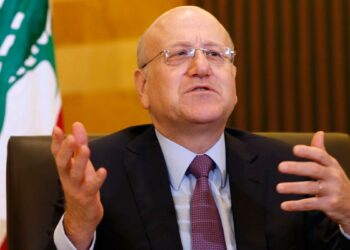 ميقاتي يتحدث عن إستعراض حزب الله العسكري: نرفض أي مظهر يُشكل إنتقاصا من سلطة الدولة وسيادتها وإشكالية سلاح الحزب تحتاج إلى وفاق وطني لبناني شامل