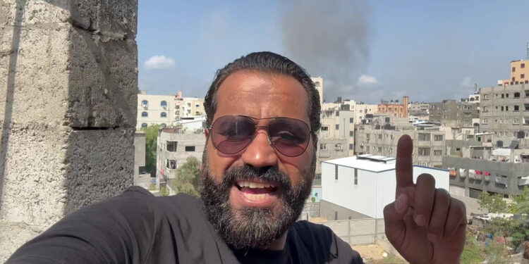 إستشهاد الفنان الفلسطيني علي نسمان في قصف غزة .. وهذه آخر كلماته