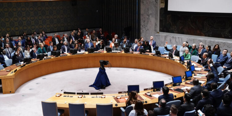 فيتو أميركي على مشروع قرار في مجلس الأمن يدين الحرب بين اسرائيل وحماس لعدم ذكره “حق إسرائيل في الدفاع عن نفسها”