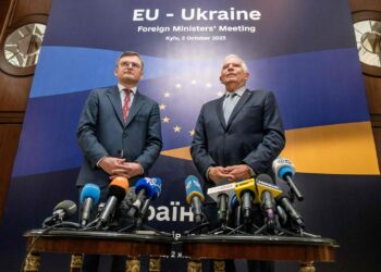 إجتماع لوزراء خارجية الاتحاد الأوروبي في كييف.. وبوريل يؤكد: مستقبل أوكرانيا هو ضمن الإتحاد الأوروبي
