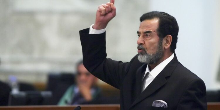 بسبب ظهورها في حوار لأول مرة على قناة عربية الحكم غيابيا بالسجن سبع سنوات على رغد صدام حسين بتهمة الترويج لحزب البعث المحظور