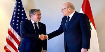 ميقاتي لبلينكن : يجب وقف العدوان الإسرائيلي على لبنان