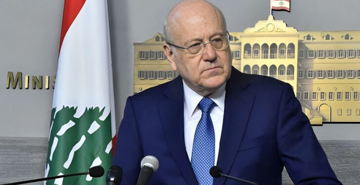 ميقاتي: مستعدون للتفاوض بغية إستقرار طويل الأمد جنوب لبنان