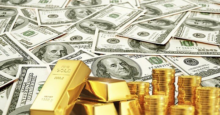 تراجع أسعار الذهب نحو أول إنخفاض أسبوعي في شهر مع تناقص توقعات خفض الفائدة