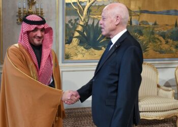 على هامش أعمال الدورة 41 لمجلس وزراء الداخلية العرب الرئيس التونسي ووزير الداخلية السعودي يبحثان العلاقات الثنائية والتعاون الأمني