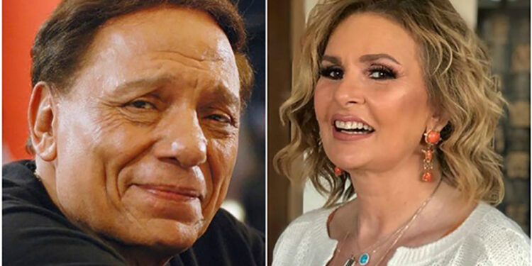 يسرا : بكيت لما سمعت خبر اعتزال عادل إمام