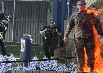 وفاة جندي أميركي أضرم النار في نفسه أمام السفارة الإسرائيلية في واشنطن احتجاجا على الحرب في غزة