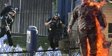 وفاة جندي أميركي أضرم النار في نفسه أمام السفارة الإسرائيلية في واشنطن احتجاجا على الحرب في غزة