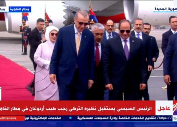 الرئيس المصري يؤكد لأردوغان تطوير العلاقات ورفع التبادل التجاري مع أنقرة .. والرئيس التركي يبدي استعدادا للتعاون مع القاهرة في إعادة إعمار غزة