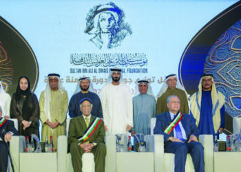 بحضور وزير الثقافة وشخصيات فكرية عربية..توزيع جائزة سلطان بن علي العويس في دورتها ال18