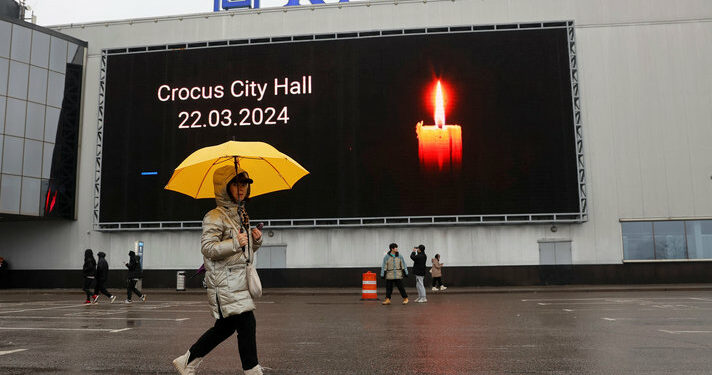 روسيا تكشف معلومات عن منفذي مذبحة “كروكوس سيتي”