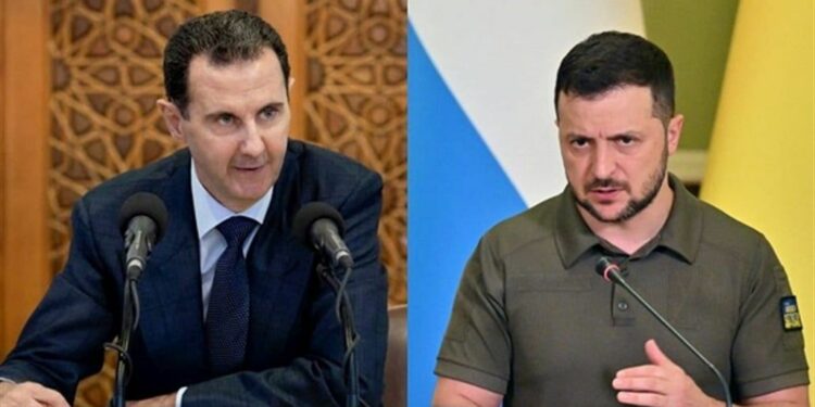 الأسد يؤكد أن زيلينسكي نجح في دور ممثل كوميدي أكثر من رئيس لأوكرانيا.. والخارجية السورية تعلن رفضها توصيات البرلمان الأوروبي وتصفها بالـ”تدخل السافر”