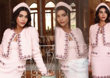 ياسمينا زيتون في إطلالة تحاكي جاكي كينيدي خلال تسلّمها الباسبور الديبلوماسي