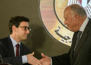 مصر وفرنسا تبحثان تحركات مجلس الأمن لوقف إطلاق النار بغزة