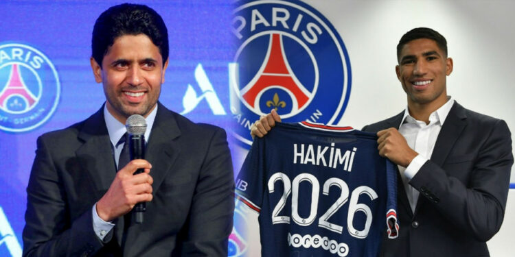 الخليفي يرفض فكرة بيع حكيمي لريال مدريد ويخطط لتجديد عقده حتى 2028