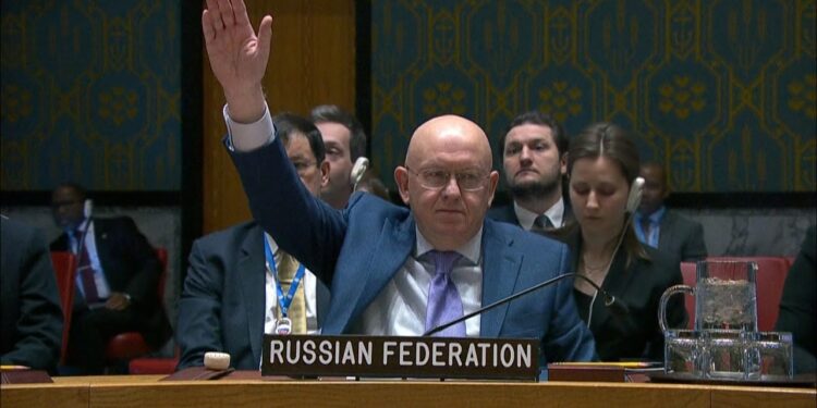 روسيا والصين تستخدمان الفيتو ضد مشروع القرار الأميركي لوقف النار في غزة.. موسكو تعتبره “مسرحية تنطوي على نفاق”.. ومجلس الأمن الدولي يصوت السبت