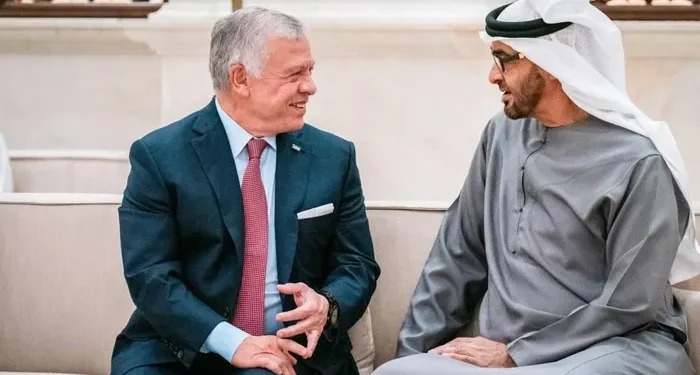 عقب رد إيران.. ملك الأردن ورئيس الإمارات يؤكدان أهمية التنسيق العربي في ظل التطورات التي يشهدها الإقليم.. والعاهل الأردني يحذّر في اتصال مع بايدن من “توسيع دائرة الصراع”