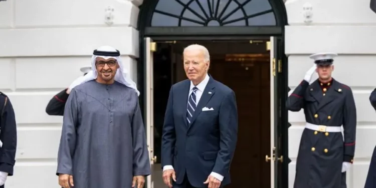 في أول زيارة رسمية له منذ توليه رئاسة دولة الإمارات.. الشيخ محمد بن زايد وبايدن يبحثان في واشنطن العلاقات الإستراتيجية