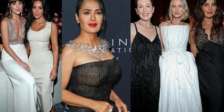 أجمل 12 فستان سهرة في حفل عشاء مؤسسة ” كيرينغ “