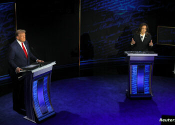 أول مناظرة تلفزيونية بين كمالا وترامب