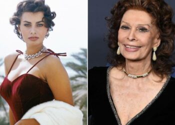 صوفيا لورين تحتفل بعيدها التسعين