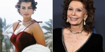 صوفيا لورين تحتفل بعيدها التسعين