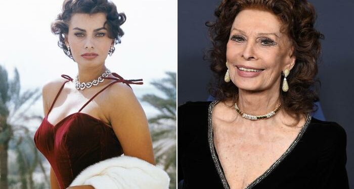 صوفيا لورين تحتفل بعيدها التسعين