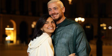 سعد لمجرد يحتفل بذكرى زواجه وعيد ميلاد زوجته في نفس اليوم