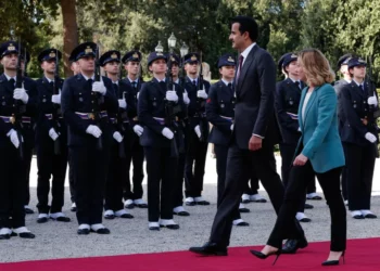 أمير قطر يبحث مع رئيسة وزراء إيطاليا خفض التصعيد ووقف إطلاق النار بغزة ولبنان