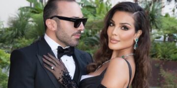 نادين نسيب ترد ببيان عن خبر انفصالها عن خطيبها وتكذب الشائعات