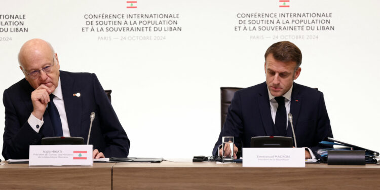 على هامش المؤتمر الدولي لدعم لبنان .. باريس تشدد على المقترح الفرنسي الأميركي لوقف إطلاق النار في لبنان