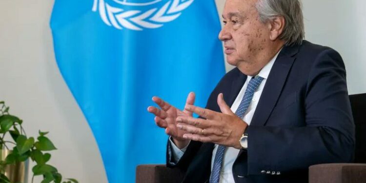 إسرائيل تعلن غوتيريش “شخصا غير مرغوب فيه”!!